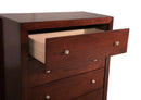 Burlington 5-Drawers Chest, Cherry