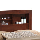 Burlington Queen Box Spring Storage Bed, Cherry