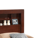 Burlington Twin Box Spring Storage Bed, Cherry
