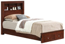 Burlington Twin Box Spring Storage Bed, Cherry