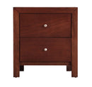 Burlington 2-Drawers Nightstand, Cherry