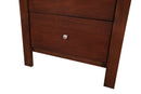 Burlington 2-Drawers Nightstand, Cherry