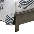 Burlington Full Box Spring Bed, Gray