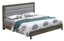 Burlington Twin Box Spring Bed, Gray