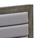 Burlington Padded Twin Box Spring Bed, Gray