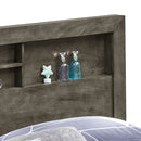 Burlington Queen Box Spring Bed, Gray