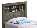 Burlington Twin Box Spring Bed, Gray
