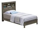 Burlington Twin Box Spring Bed, Gray