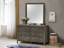 Burlington 41"L x 41"H Mirror, Gray