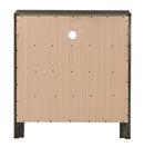 Burlington 3-Drawers Media Chest, Gray