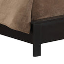 Burlington Full Box Spring Bed, Black