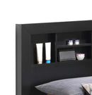 Burlington Twin Box Spring Bed, Black