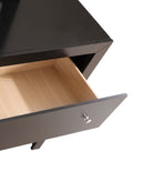 Burlington 6-Drawers Dresser, Black