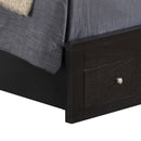 Burlington Twin Storage Bed, Black