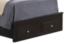 Burlington Twin Storage Bed, Black