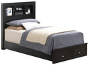Burlington Twin Storage Bed, Black