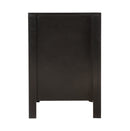 Burlington 2-Drawers Nightstand, Black