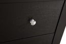 Burlington 3-Drawers Media Chest, Black