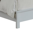 Burlington Full Box Spring Bed, White
