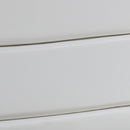 Burlington Full Box Spring Bed, White