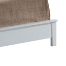 Burlington Full Box Spring Bed, White
