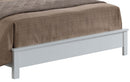 Burlington Full Box Spring Bed, White
