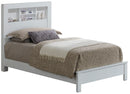 Burlington Twin Box Spring Bed, White