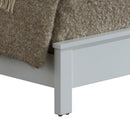 Burlington Twin Box Spring Bed, White