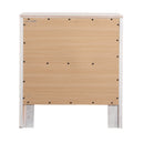 Burlington 2-Drawers Nightstand, White