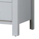 Burlington 3-Drawers Media Chest, White