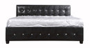 Diamond King Bed, Black