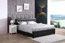 Diamond King Bed, Black