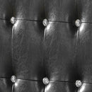 Diamond Twin Bed, Black