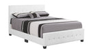 Diamond King Bed, White