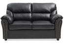 Olney 60in Loveseat, Black