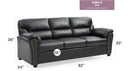 Olney 82in Sofa, Black