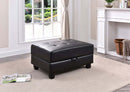 Revere  Ottoman, Black