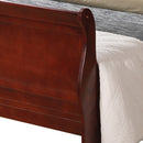 LouisPhillipe Queen Bed, Cherry