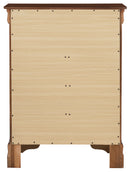 LouisPhillipe 4-Drawers Chest, Cherry