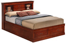 LouisPhillipe Queen Storage Bed, Cherry