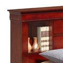 LouisPhillipe Twin Storage Bed, Cherry