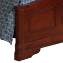 LouisPhillipe Queen Box Spring Bed, Cherry