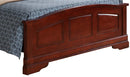 LouisPhillipe Queen Box Spring Bed, Cherry