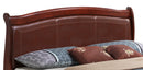 LouisPhillipe Queen Box Spring Bed, Cherry