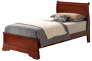 LouisPhillipe Twin Bed, Cherry