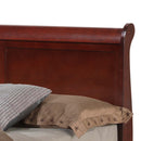 LouisPhillipe Full Trundle Bed, Cherry