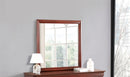 LouisPhillipe 38"L x 38"H Mirror, Cherry