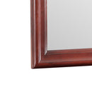 LouisPhillipe 38"L x 38"H Mirror, Cherry