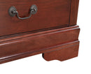 LouisPhillipe 4-Drawers Media Chest, Cherry