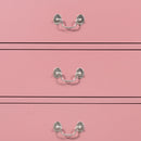LouisPhillipe 6-Drawers Dresser, Pink